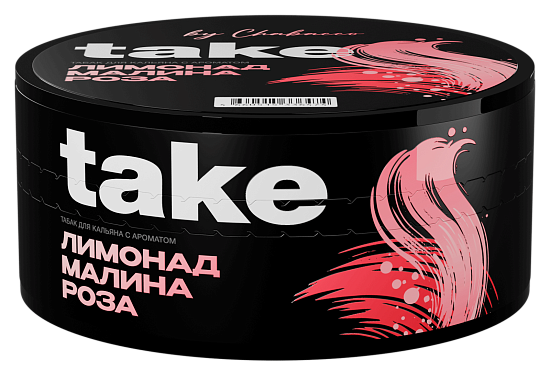 Табак Take - Lemonade Raspberry-Rose (Лимонад Малина Роза) 100 гр.