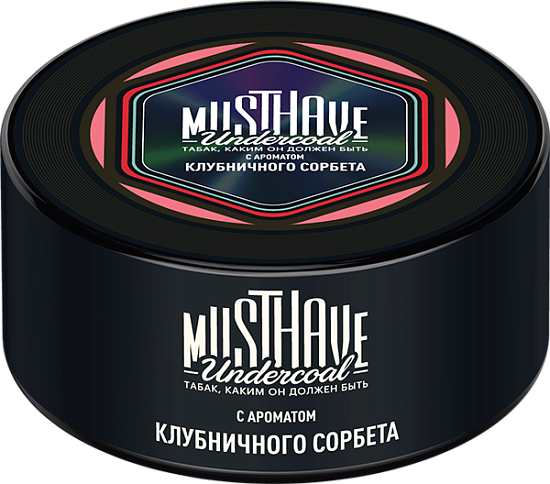 Табак Must Have - С Ароматом Клубничного Сорбета 125 гр.