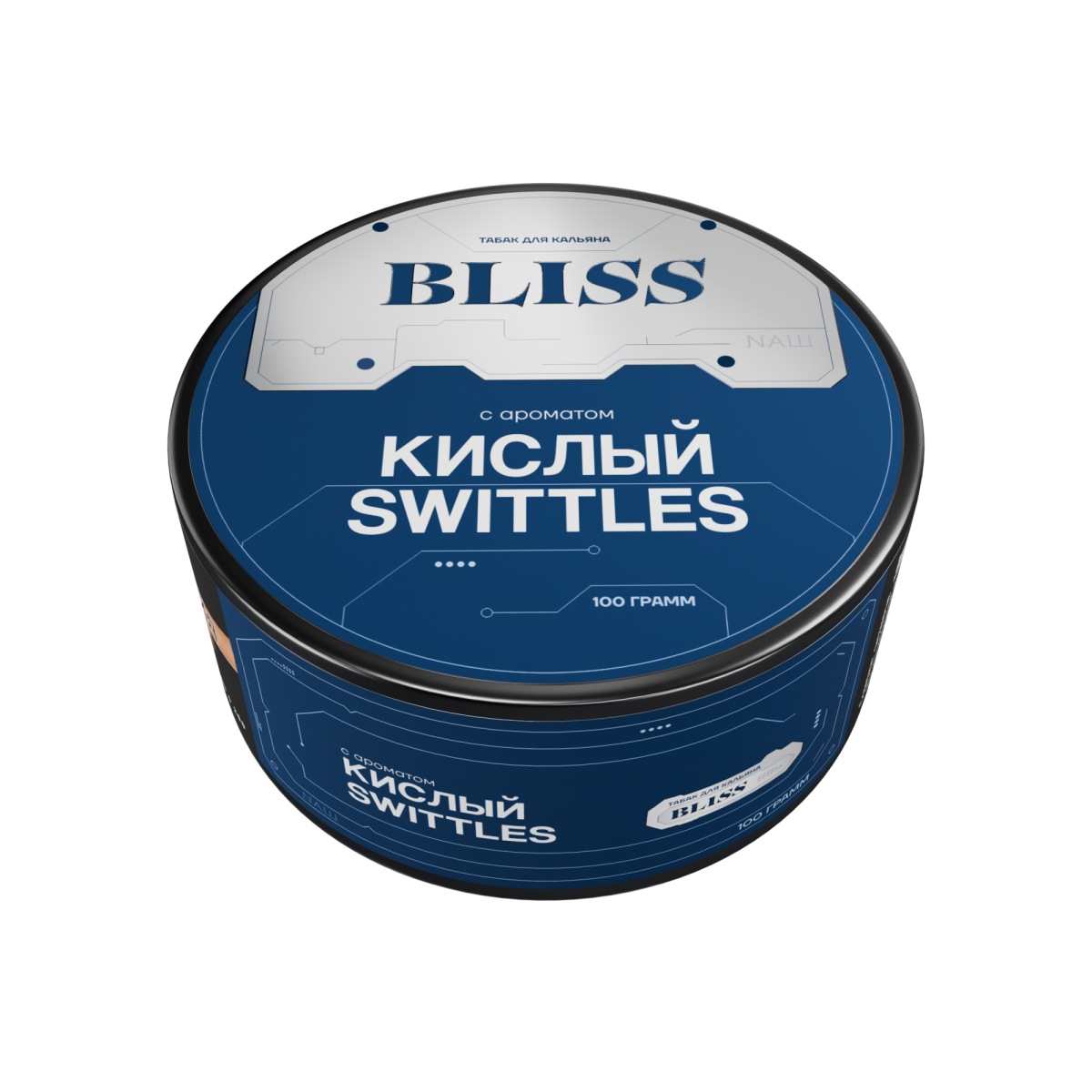 Bliss с ароматом Кислый Swittles, 100гр.