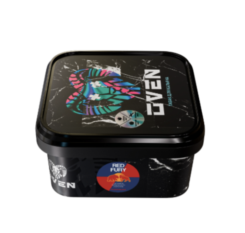 Табак Oven - Red Fury (Барбарисовый Энергетик) 200 гр.