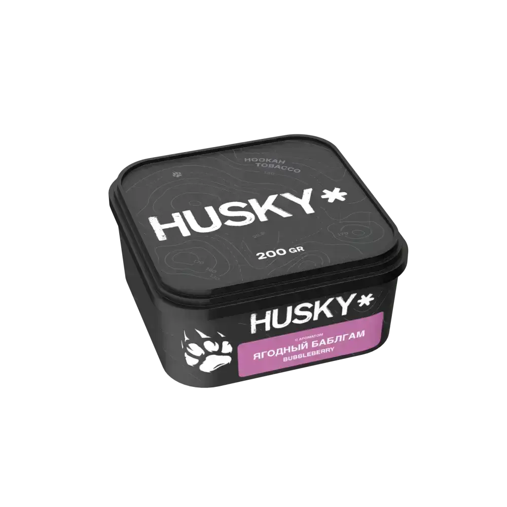 Табак Husky - Bubbleberry (Ягодный Баблгам) 200 гр.