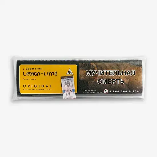 Табак Tangiers Noir (Танжирс) - Lemon - Lime (Лимон - Лайм) 250 гр.