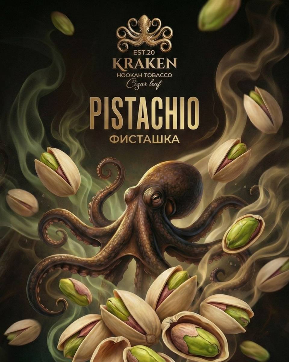 Kraken Medium Seco с ароматом Фисташка S36 30гр.