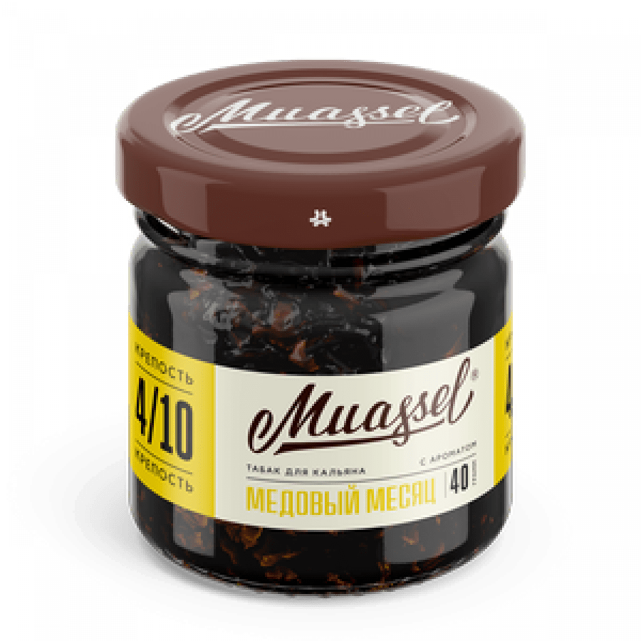 Muassel Extra Strong с ароматом Медовый месяц, 40 гр.