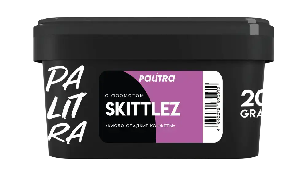 PALITRA с ароматом Кисло-сладкие конфеты(Skittlez) 200гр.