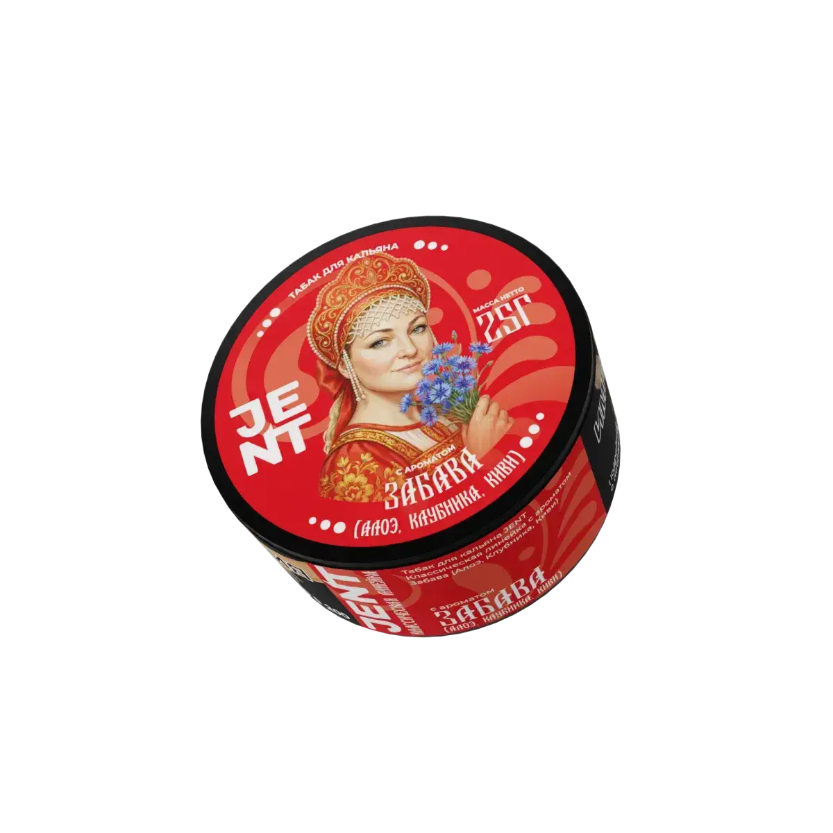 JENT с ароматом Забава (Алоэ, Клубника, Киви), 25 гр.