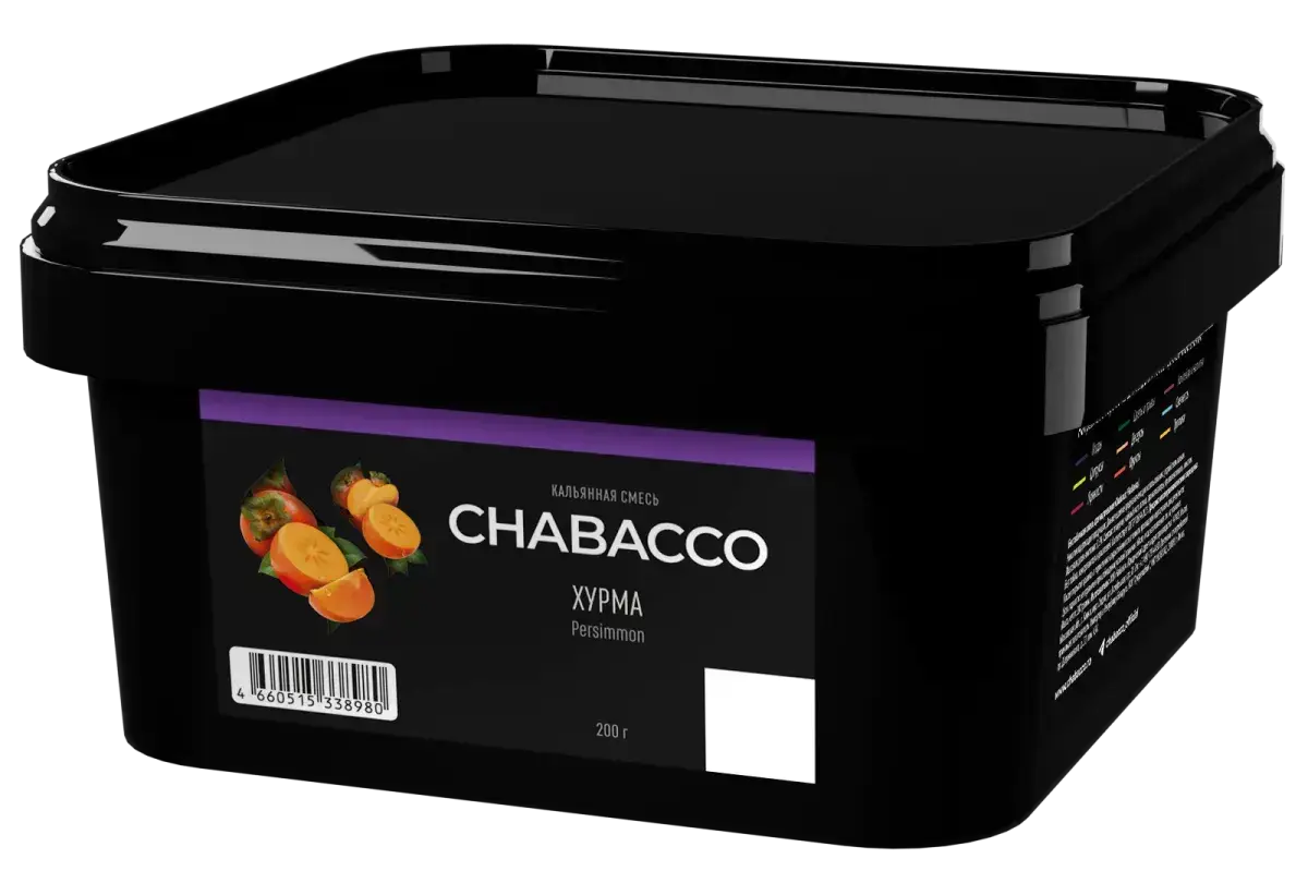 Chabacco Medium с ароматом Хурма (Persimmon), 200гр.