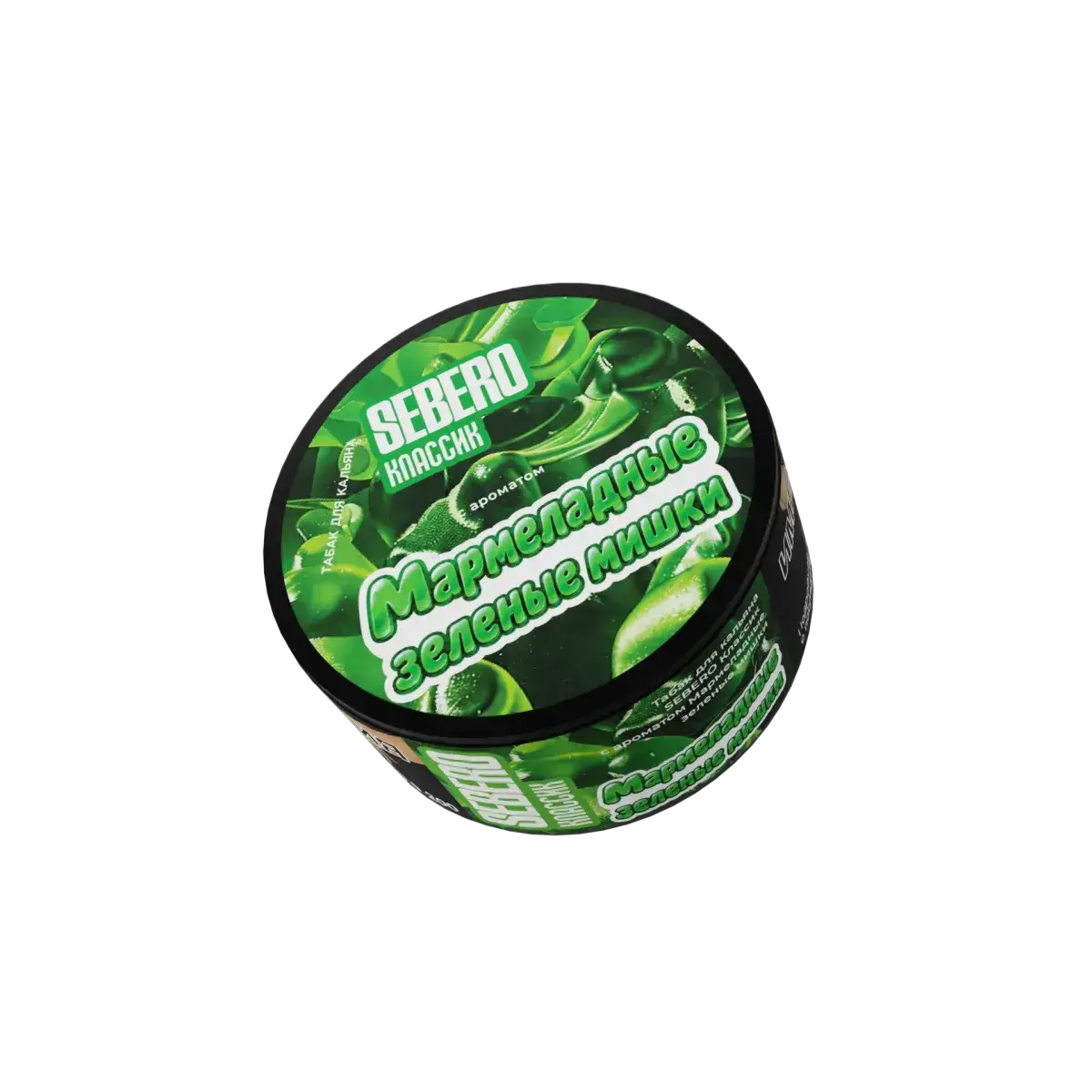SEBERO Classic с ароматом Мармеладные зеленые мишки, 25 гр.