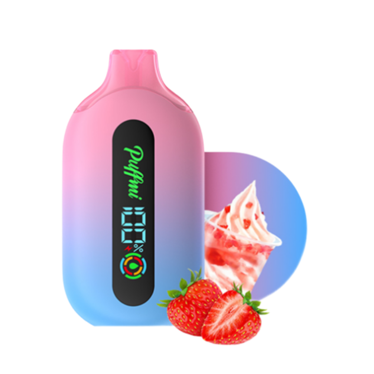 Эл. сиг. PUFFMI PURE V 2 12000 Strawberry Sundei 2 %