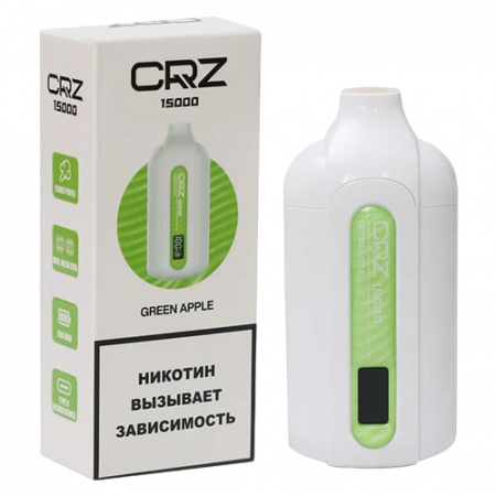 Эл. сиг. CRZ 15 000 Green apple /Зелёное яблоко 2 %