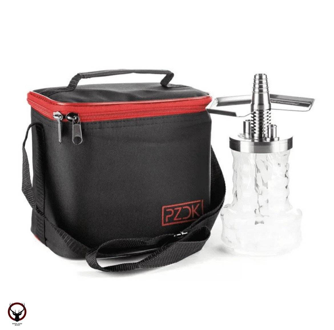 Кальян Pizduk PRO Black-bag (белая колба)