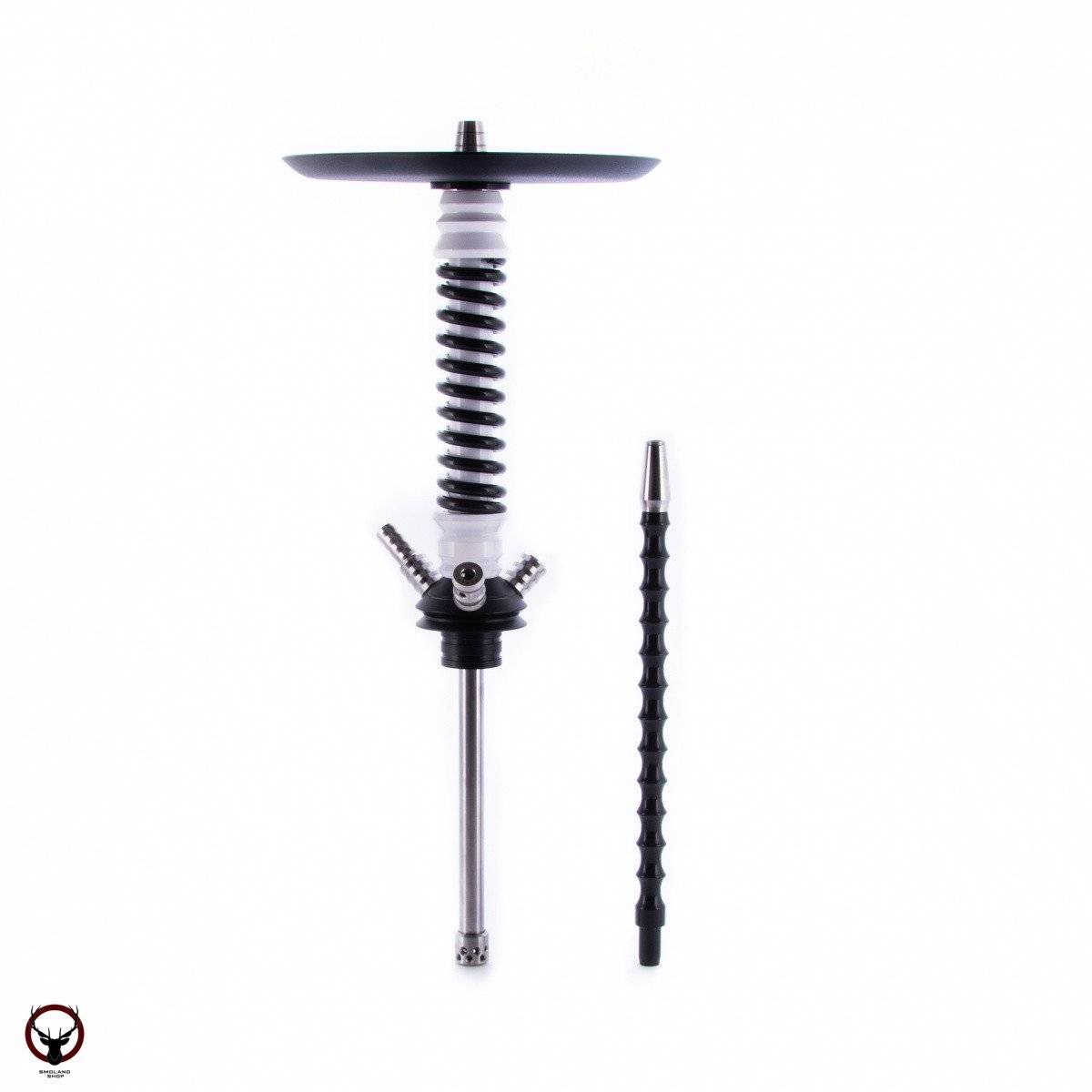 Кальян MAMAY CUSTOMS Coilovers MINI бело-чёрный (без колбы) гр. bus
