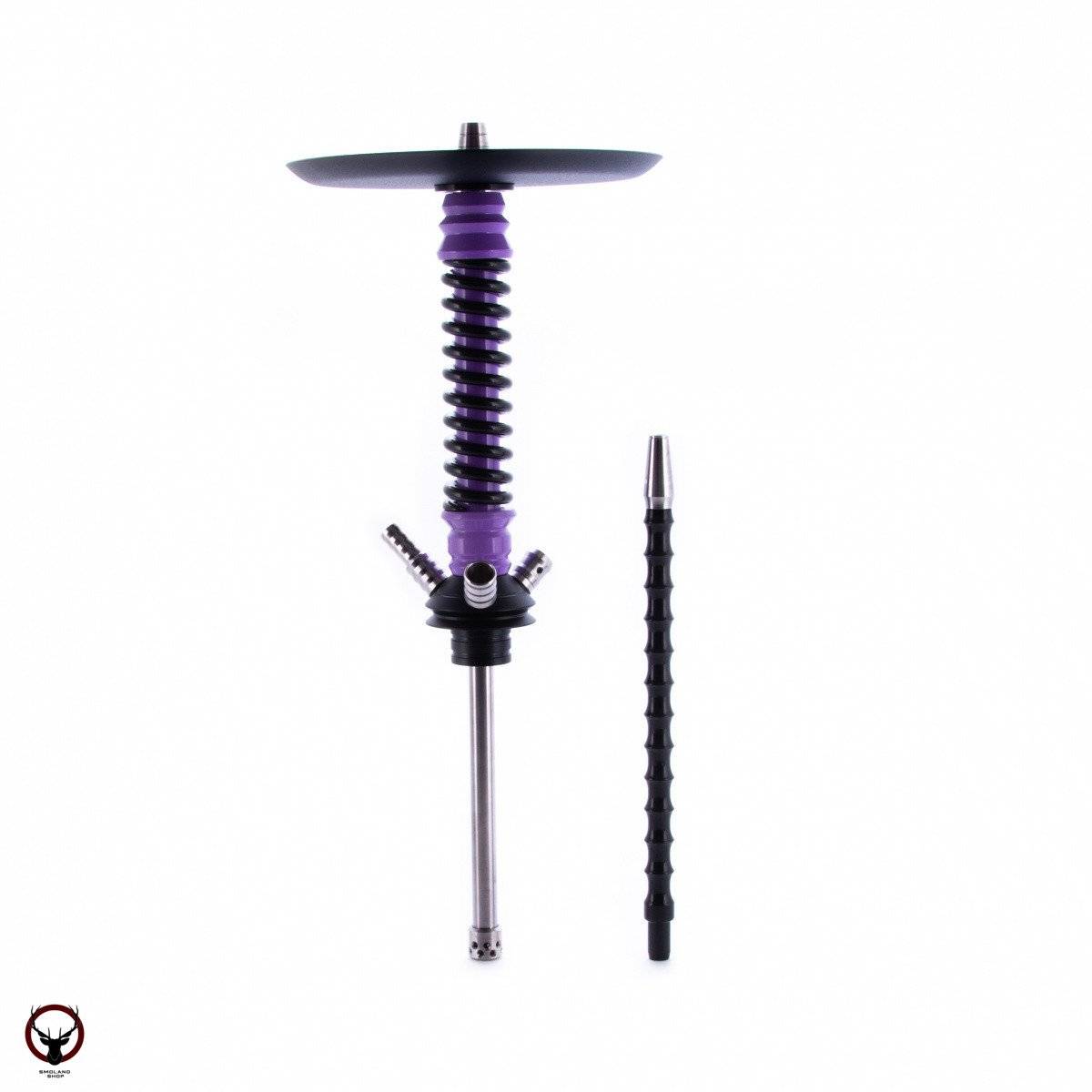 Кальян MAMAY CUSTOMS Coilovers MINI сиренево-чёрный (без колбы) гр. bus