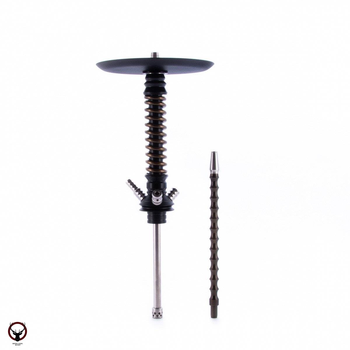 Кальян MAMAY CUSTOMS Coilovers MINI чёрно-бронзовый (без колбы)