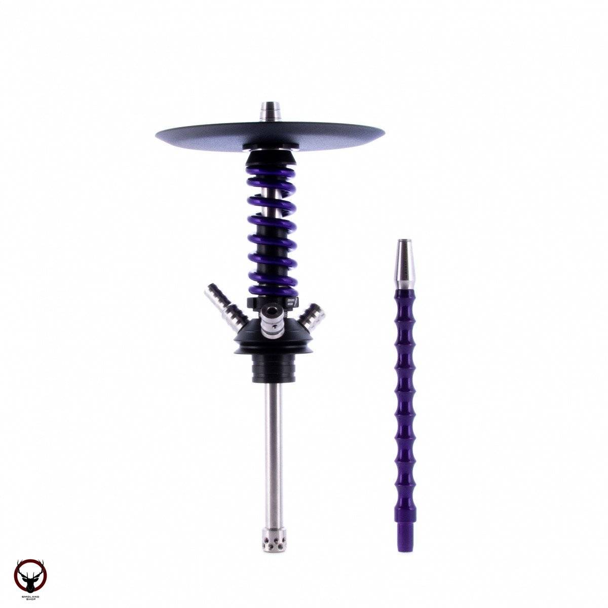 Кальян MAMAY CUSTOMS Coilover Micro фиолетовый (без колбы)