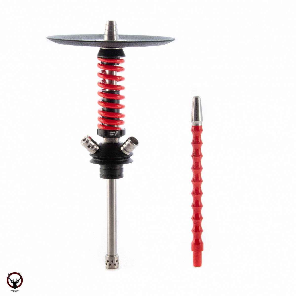 Кальян MAMAY CUSTOMS Coilover Micro красный (без колбы)