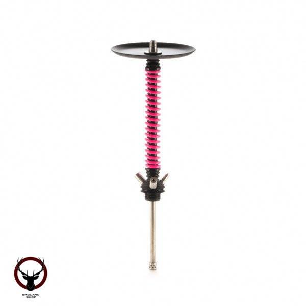 Кальян MAMAY CUSTOMS Coilovers MINI чёрно-розовый (без колбы)