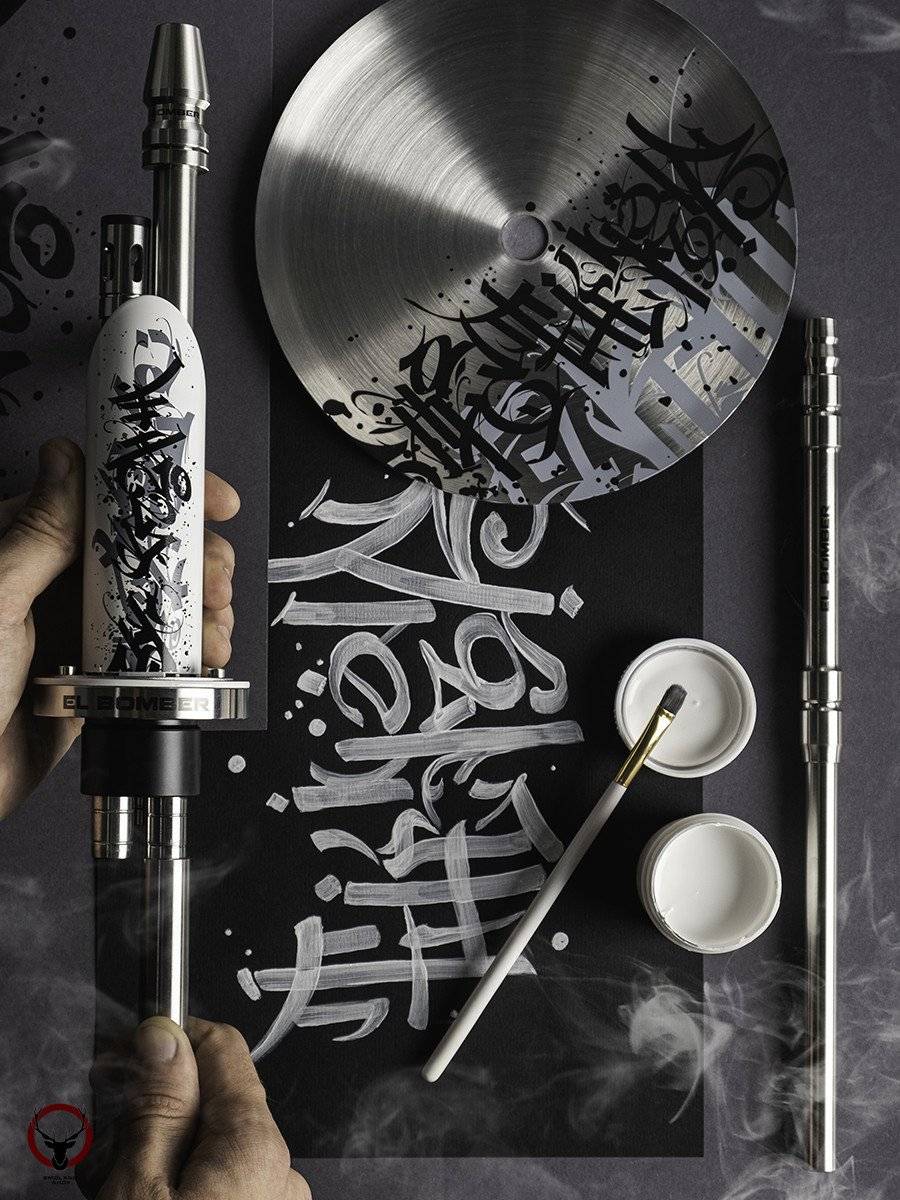Кальян El Bomber Igla - Calligraphy