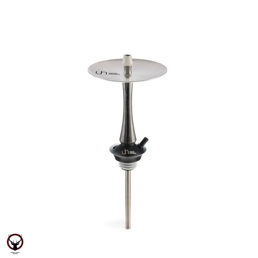 Кальян UNION Sleek Standart black silver (без колбы)