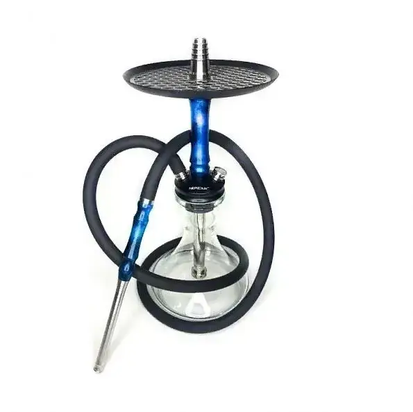 Кальян NePizduk Hookah Design каллиграфия синяя