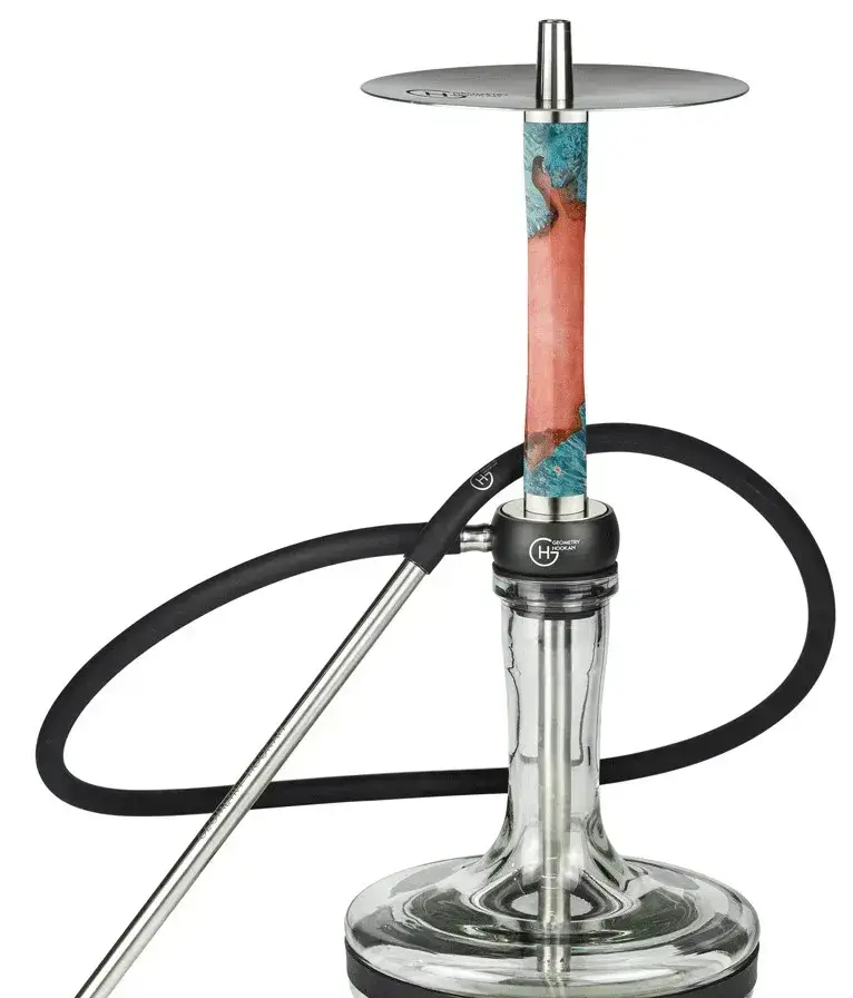 Кальян Geometry Hookah Little Bro Stab коричнево-зелёный (без колбы)