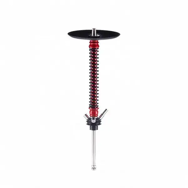 Кальян MAMAY CUSTOMS Coilovers красный лак-чёрный (без колбы)