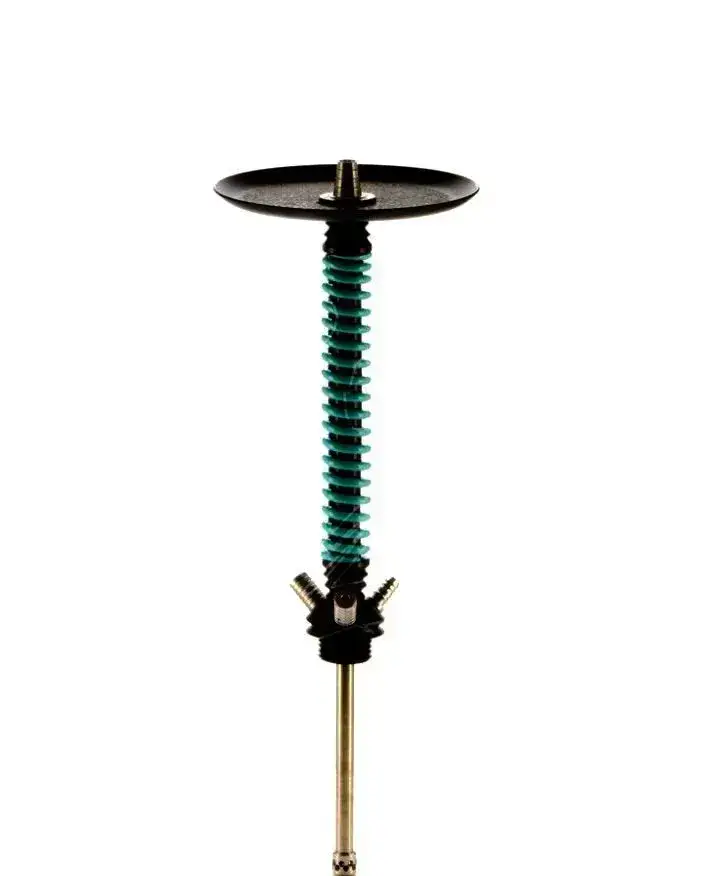 Кальян MAMAY CUSTOMS Coilovers черно-мятный (без колбы)