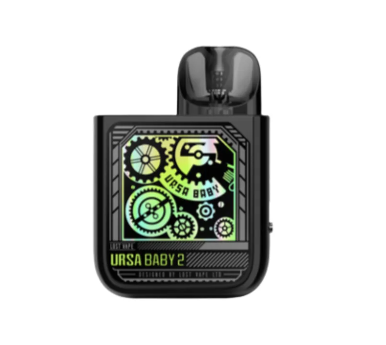 Устройство Lost Vape Ursa Baby 2 Pod Kit 900mAh Pop Black Х Time Gear / Черный LSVP-95-G