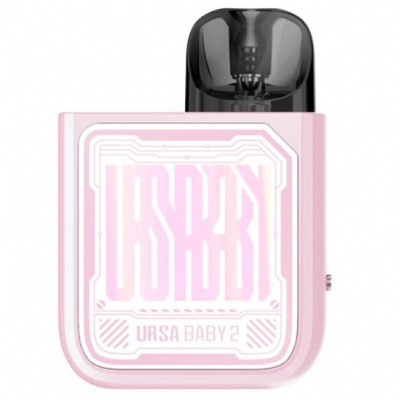 Устройство Lost Vape Ursa Baby 2 Pod Kit 900mAh Tech Pink х Fancy Maze / Розовый