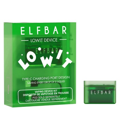 Устройство ELFBAR LOWIT, зеленый, 10 W