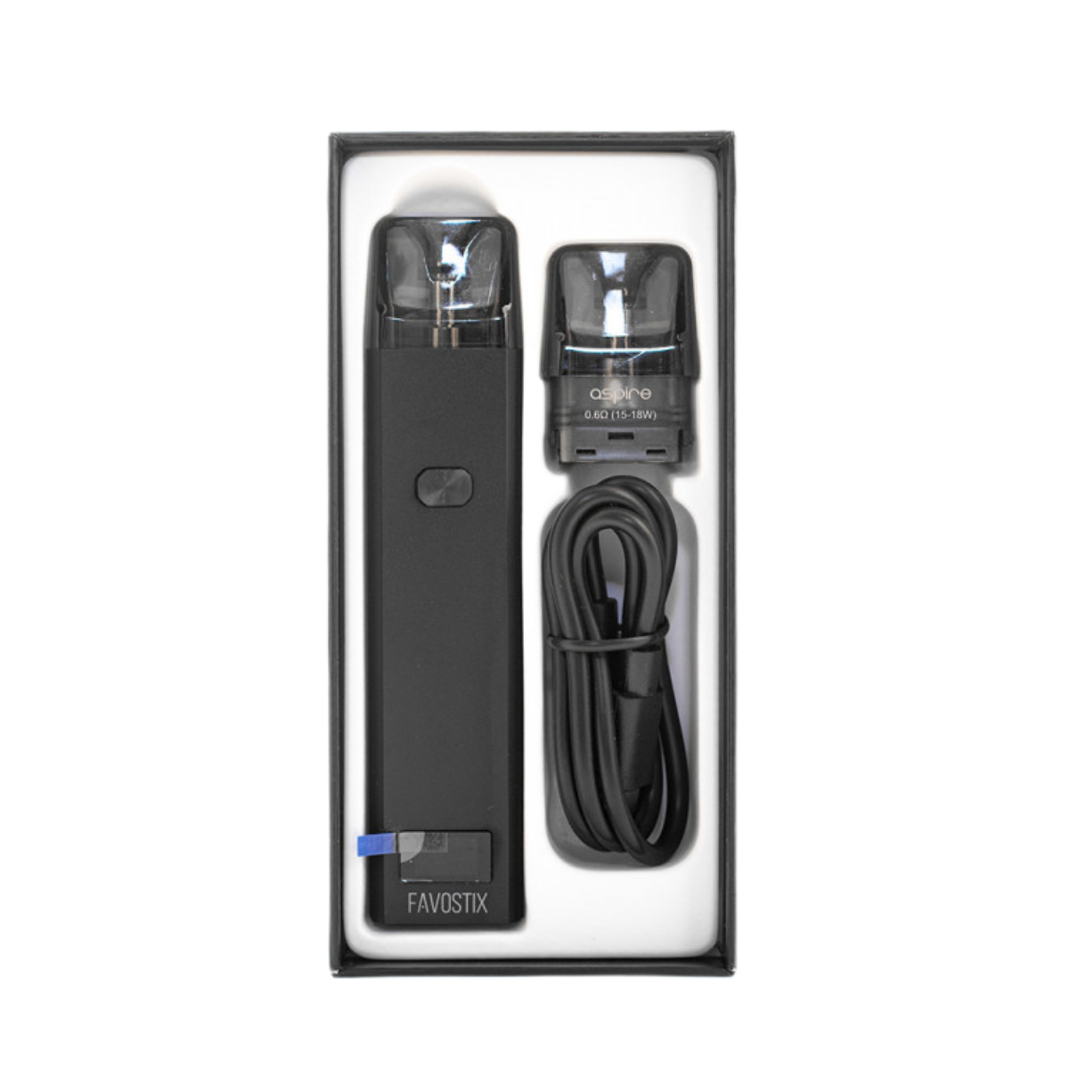 Устройство BRUSKO FAVOSTIX 1000 mAh, Черный