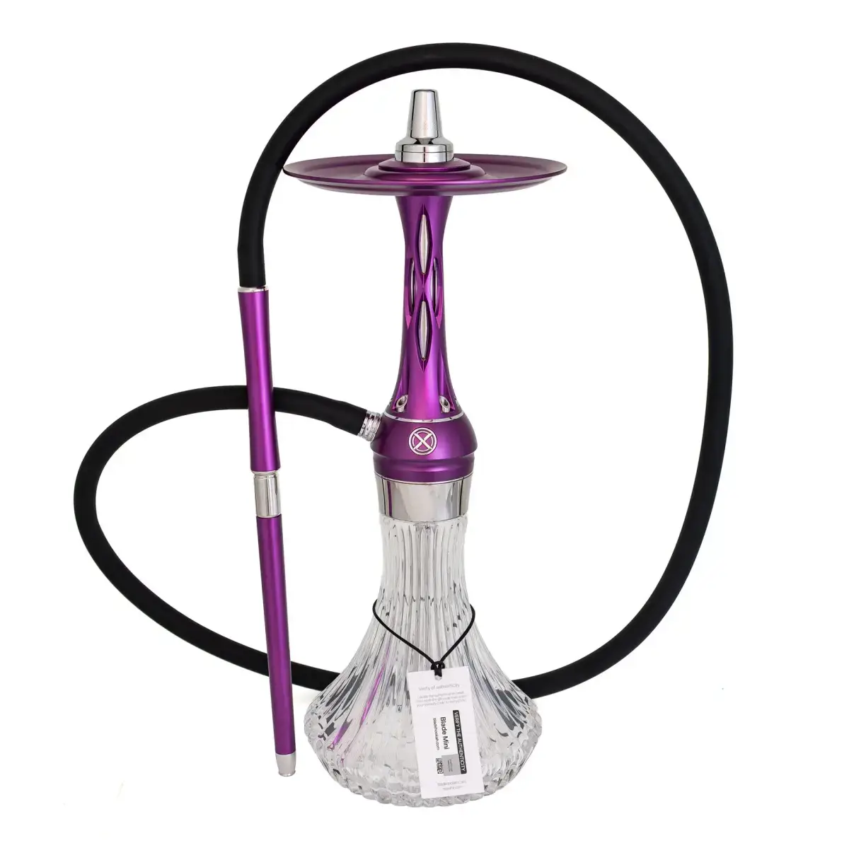 Кальян BLADE HOOKAH M2 Mini Purple-Silver