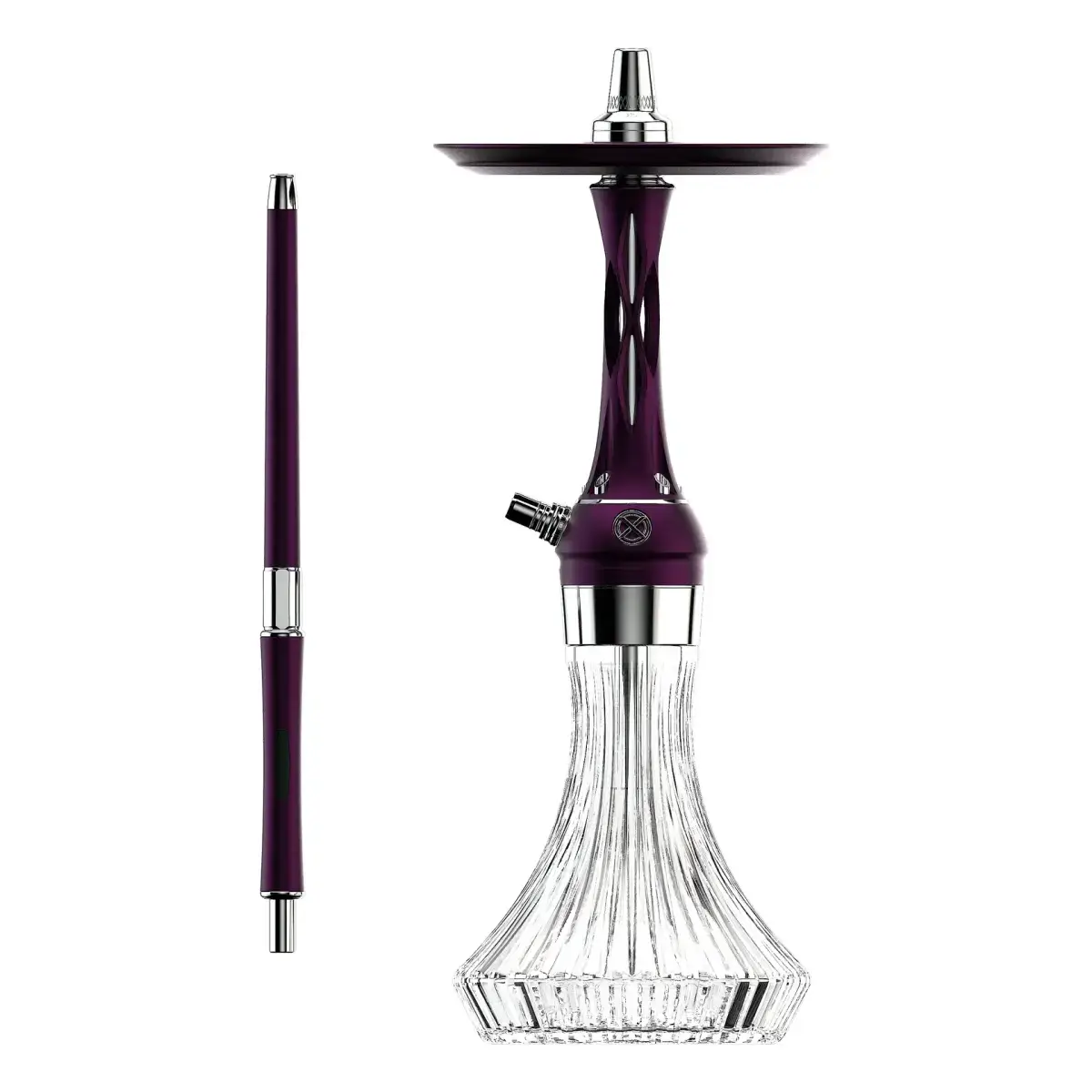 Кальян BLADE HOOKAH M2 Mini Purple-Silver