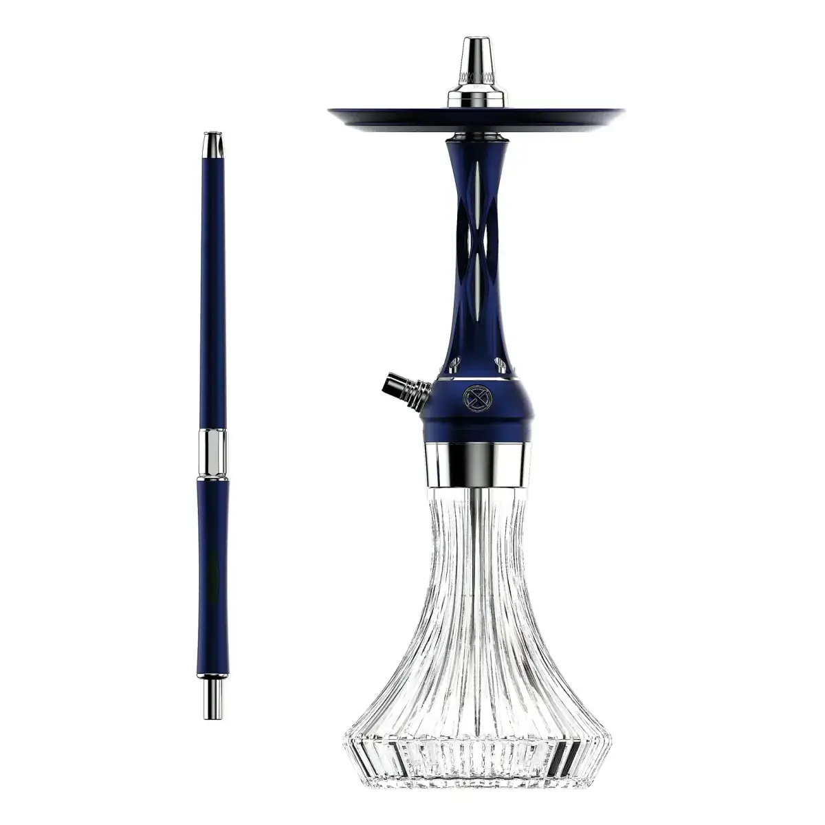 Кальян BLADE HOOKAH M2 Mini Deep Blue-Silver