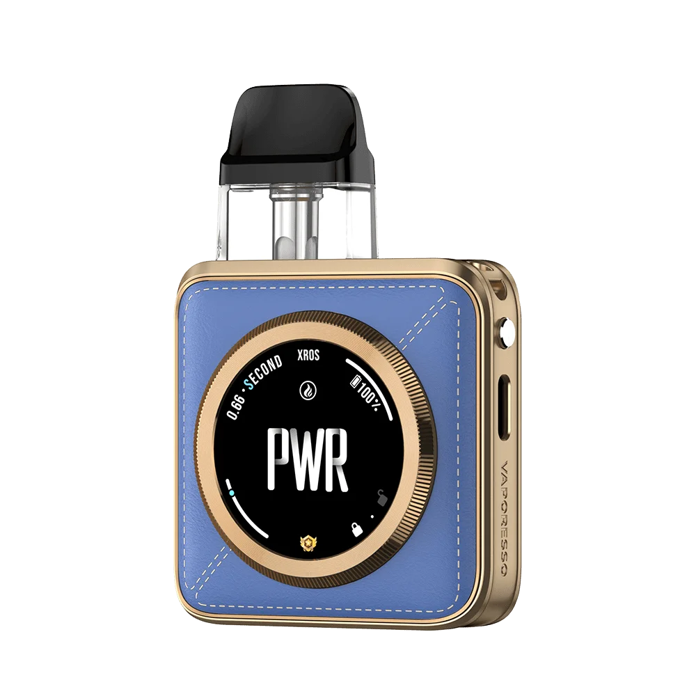 Устройство VAPORESSO XROS 5 Nano 1600 mAh Pod Kit Blue Leatherette