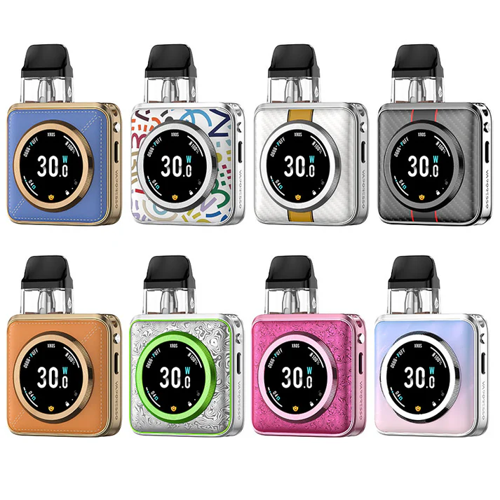 Устройство VAPORESSO XROS 5 Nano 1600 mAh Pod Kit Blue Leatherette