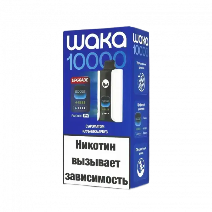 WAKA PRO Клубника Арбуз (10000 затяжек)