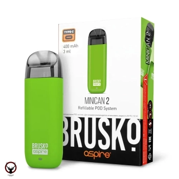 Электронная система BRUSKO Minican 2 (400 mAh) зелёный