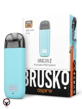 Электронная система BRUSKO Minican 2 (400 mAh) бирюзовый