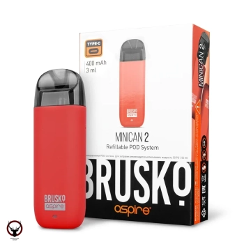 Электронная система BRUSKO Minican 2 (400 mAh) красный
