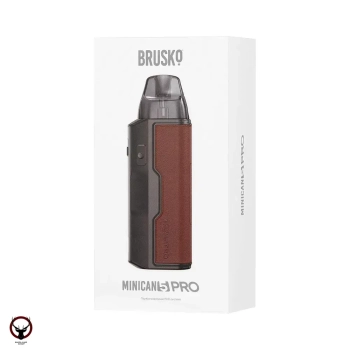 Устройство BRUSKO MINICAN 5 PRO 1400 mAh, Коричневый графит (Brown graphite)