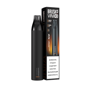 Эл. сиг. BRUSKO VINI X2 2800 Мандарин  4 мл,  2%