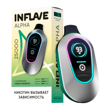 Эл. сиг. INFLAVE ALPHA 25000 Манго мохито 2 %