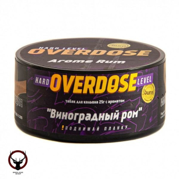 Overdose с ароматом Виноградный ром (Aroma Rum), 25гр.
