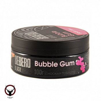 SEBERO Black с ароматом Баблгам (Bubble gum), 100 гр.