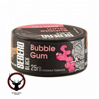 SEBERO Black с ароматом Баблгам (Bubble gum), 25 гр.