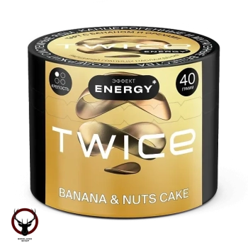 TWICE Тарт с бананом и орехами 40гр МРК