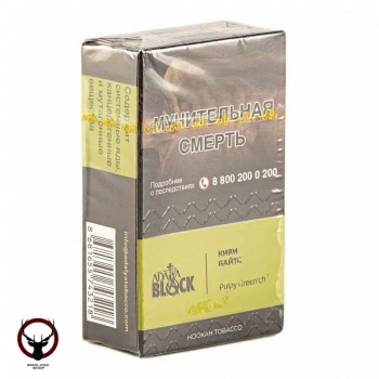Adalya Black с ароматом зеленого яблока и мяты (Pulpy Green'ch), 20гр.