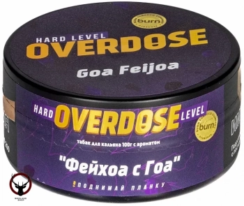 Overdose с ароматом Сладкий фейхоа (Goa Feijoa), 100гр.