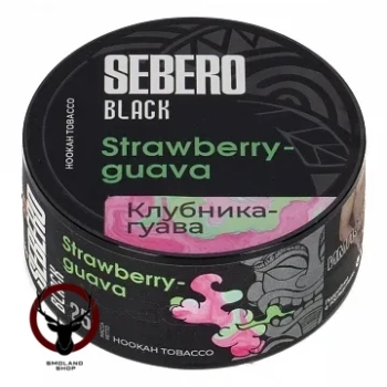 SEBERO Black с ароматом Клубника-Гуава (Strawberry Guava), 25 гр.